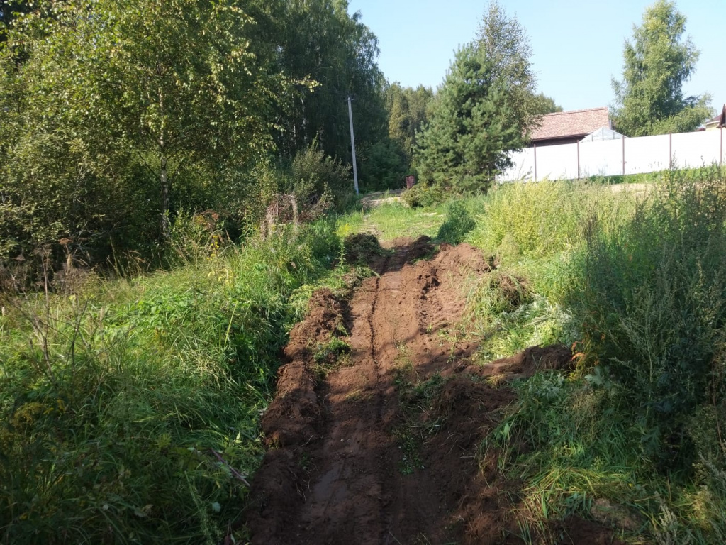 минерализованная полоса по границе деревни